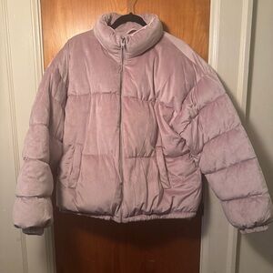 Nine West Pink Puffer Jacket